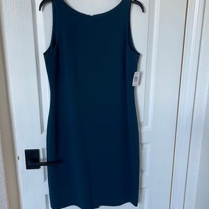 Dark Teal Sheath Dress